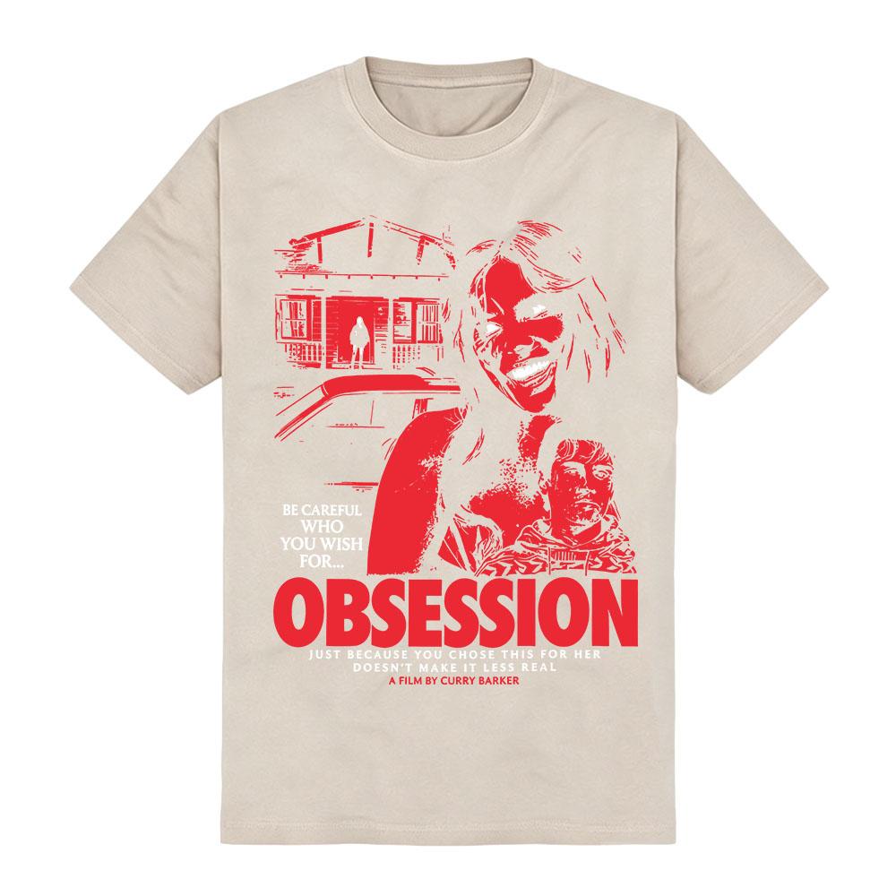 Attenzione a Chi Desideri Magliette Ossessione Film Horror Grafica Maglietta a Manica Corta Girocollo Cotone Magliette da Donna Abbigliamento Stampato