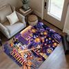 Blue Dog Soccer Fun Customize Text Floor Rug Office Rug Perfect for Balcony Entryway Kitchen Outdoor Anti-slip Rug Office Home Decor