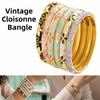 Klassiskt Vintage Cloisonné Armband Traditionellt Damarmband Smycken Gåvor
