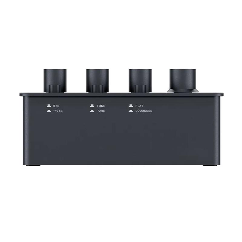 Tragbarer 2-in-1-Kopfhörerverstärker. Vielseitiger Kopfhörerverstärker. Kopfhörerverstärker aus Aluminiumlegierung. Steigern Sie Ihre Qualität