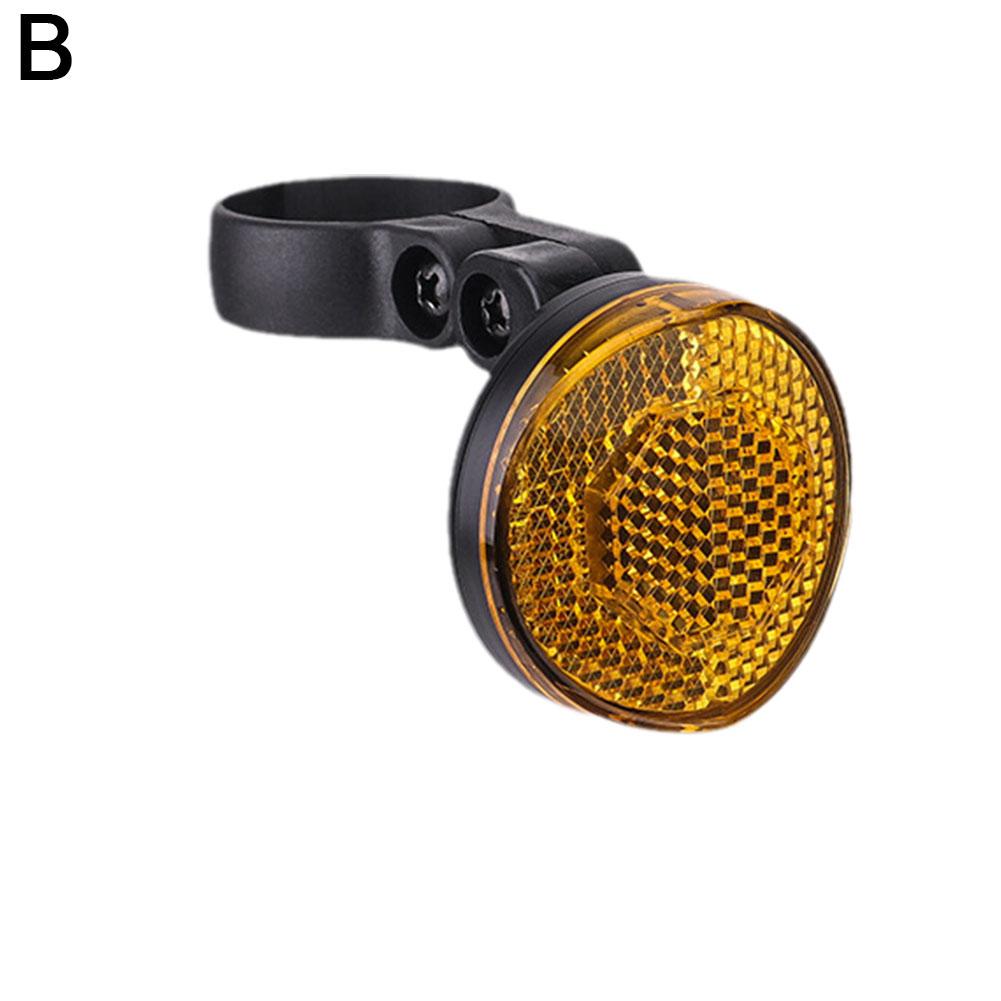 

1PC For Air Tag Bike Reflective Tail Light Bicycle Rack For AirTag Tail Safety Warning Lamp Bike Rear Reflector Hidden Mount жёлтый
