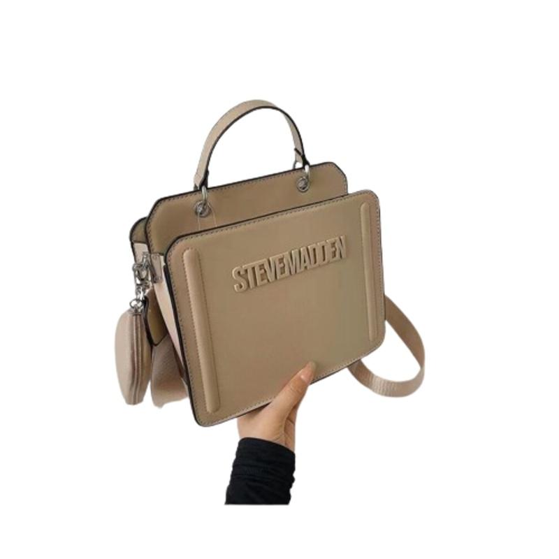 Trendy 2023 Nieuwe Stijl Handtassen Voor Vrouwen Chique Pu Schoudertas Voor Dagelijks Gebruik Zwart Wit)