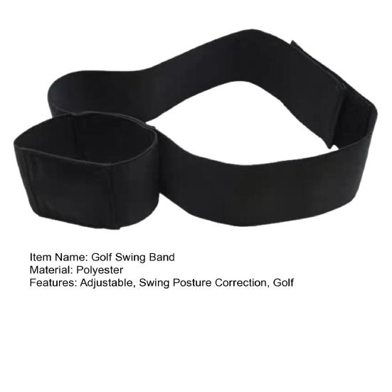 Golf Swing Correcting Arm Band Men Women Golf Swing Trainer Posture Corrector Band Golf Practice Training Aid Beginner Golf Accessories