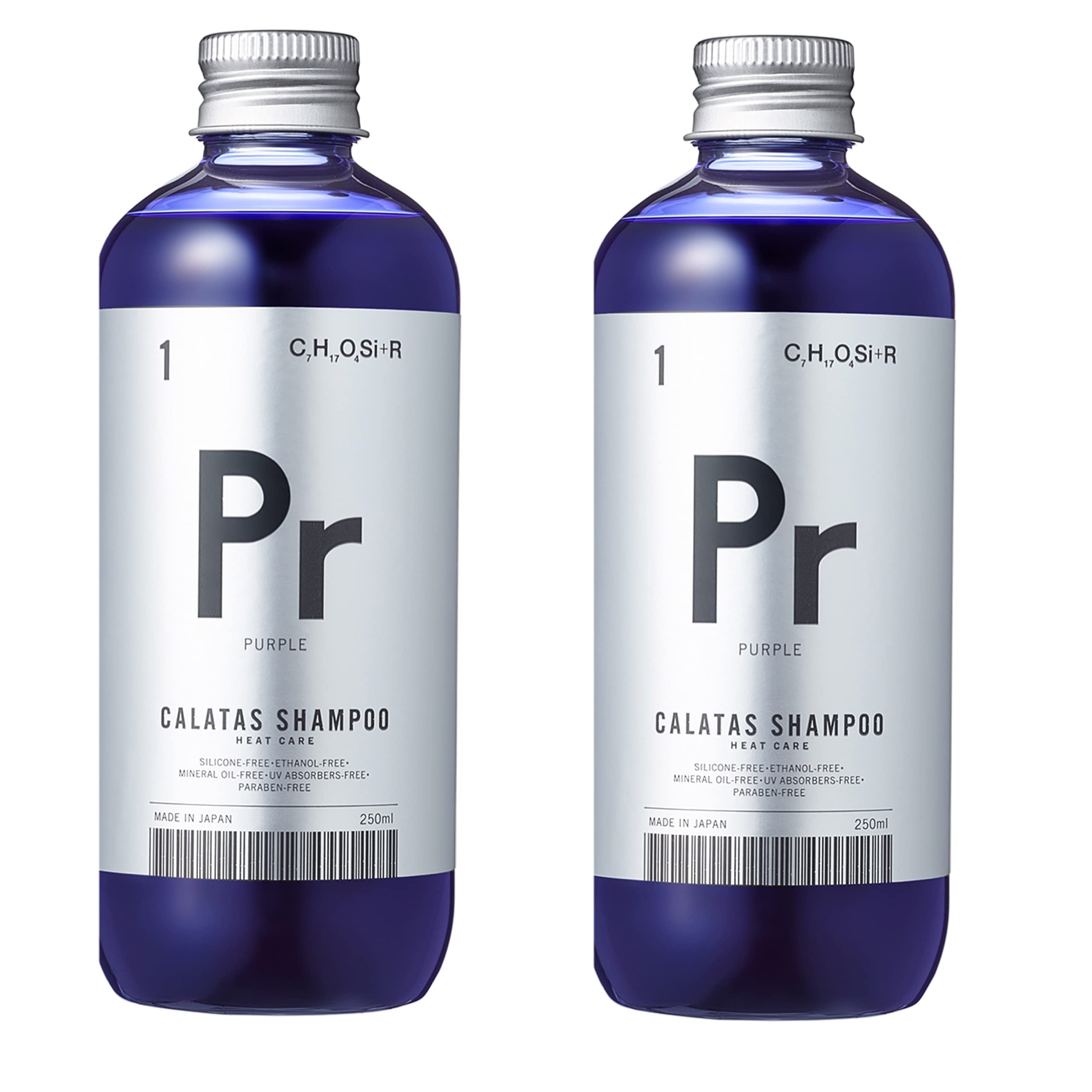 

[Каратас] Цветной шампунь Термозащита Пр (фиолетовый) 250 мл х 2 флакона