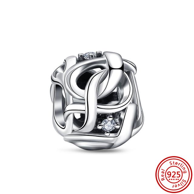 Νέα 925 Silver Heart ψηλοτάκουνα Animal Pavé Beads Fit Charm βραχιόλι Γυναικεία μόδα κοσμήματα