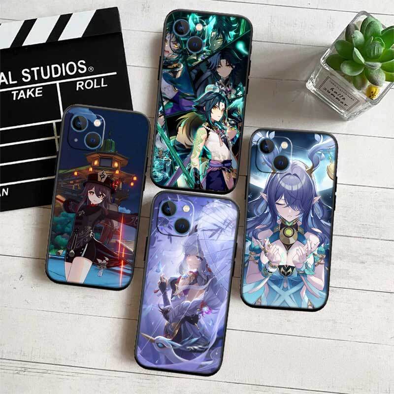 Genshin Impact Phone Case for Redmi Note 12 12S 12C 13 13C 13R 14 14S 14R 14C 11A 13X A3 A3X A4 A5 Pro Max Plus