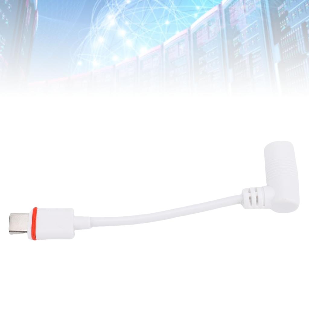 Solar Panel to USB C Adapter 4.5 Inch Solar Panel USB C Adapter Convert Connector for Spotlight Cam