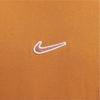 Nike Crew Neck Pullover Solid Color Short Sleeve T-Shirt Men Tops Orange FV7727-815