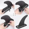 8 Inch Removable Universal Surfboard Sup Fin With Fin Base, Detachable Center Fin Stand Up Paddle Bo