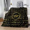 3D Egyptian Pharaoh Oracle Black Cat Printed Blanket Warm Flannel blankets Home bed linings blankets for beds Birthday Gift