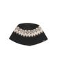 COVERNAT Logo Jacquard Lambswool Bucket Hat Black