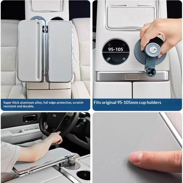 For Li Lixiang L6 L7 L8 L9 MEGA I6 I8 Upgrade Car Floating Small Table Board Multifunctional Car Small Office Desk Tea Table