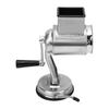 Silver Vegetable Slicer Stainless Steel Cheese Shredder Sturdy Rotary Grater  Potato Carrot Cutting