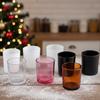 Luxury Candle Jars Black White Empty Candle Jars 7oz 10oz 14oz Glass Candle Holders Lanterns Candle Jars With Lids and Boxes
