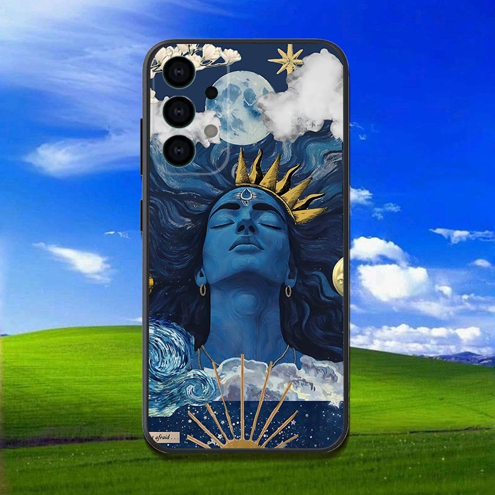 Phone Case For Samsung Galaxy A13,A21s,A22,A31,A32,A52,A53,A71,A80,Lord Shiva Mahadev Soft Black Shell