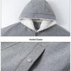 Mark Fairwhale Men's Hooded Winter Jacket