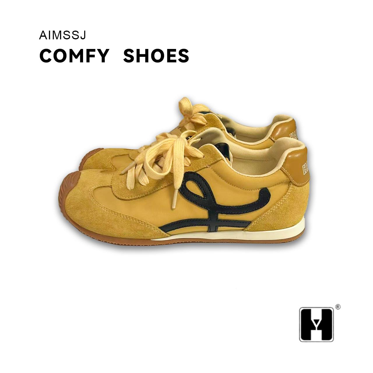 

Женские балетки из натуральной кожи в стиле ретро Forrest Gump Color Block, повседневная обувь, летние модные легкие кроссовки без застежек 40