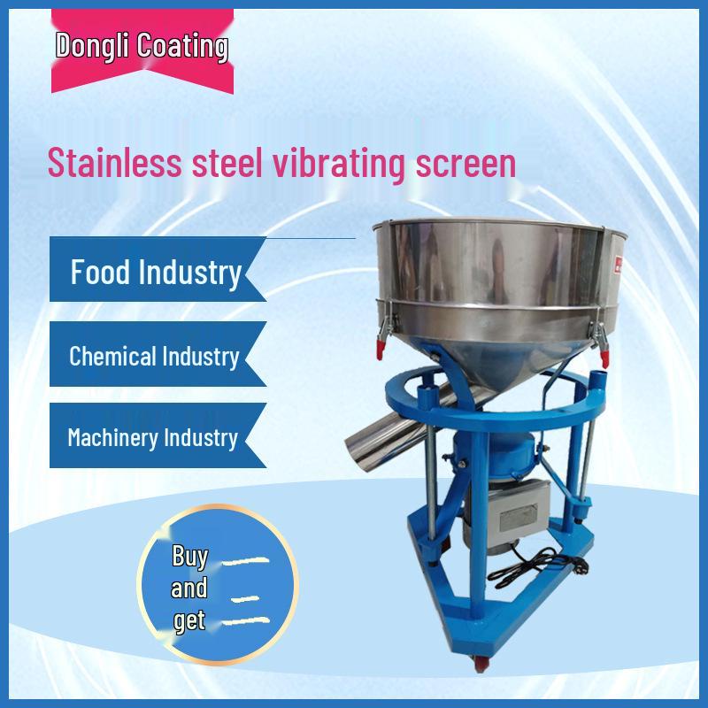 Fully Automatic Industrial Vibrating Screen for Sieving Plastic Powder with Stainless Steel Mesh
