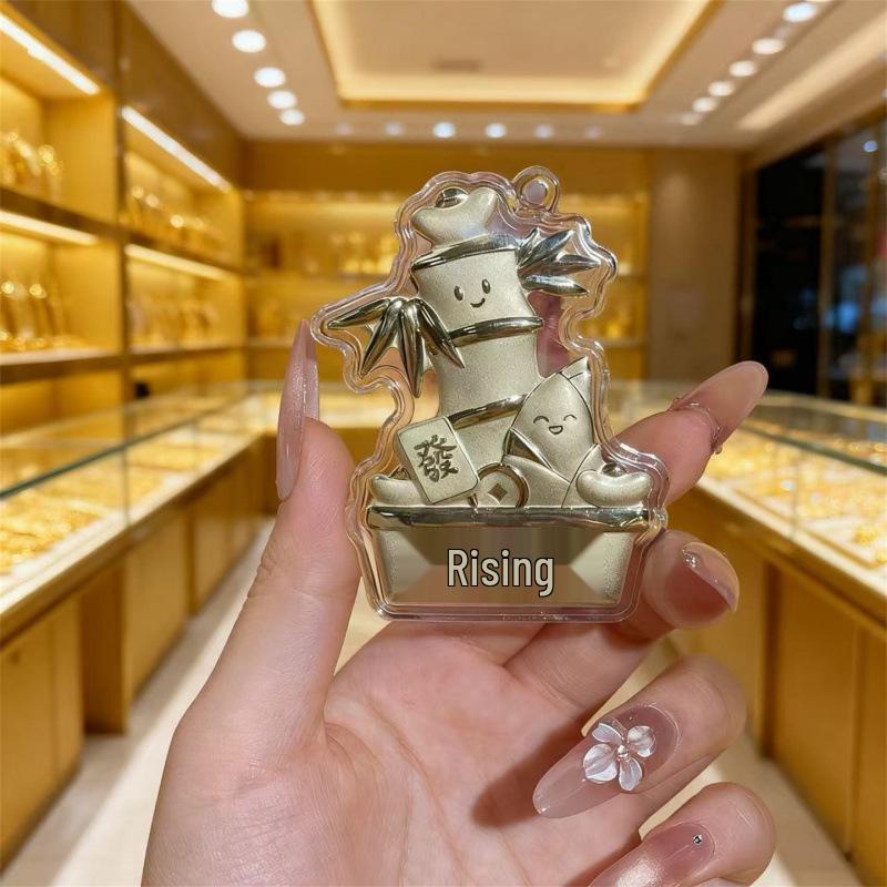 God of Wealth Gold 999 Red Envelope Wedding Souvenir & Birthday Gift Without Gold