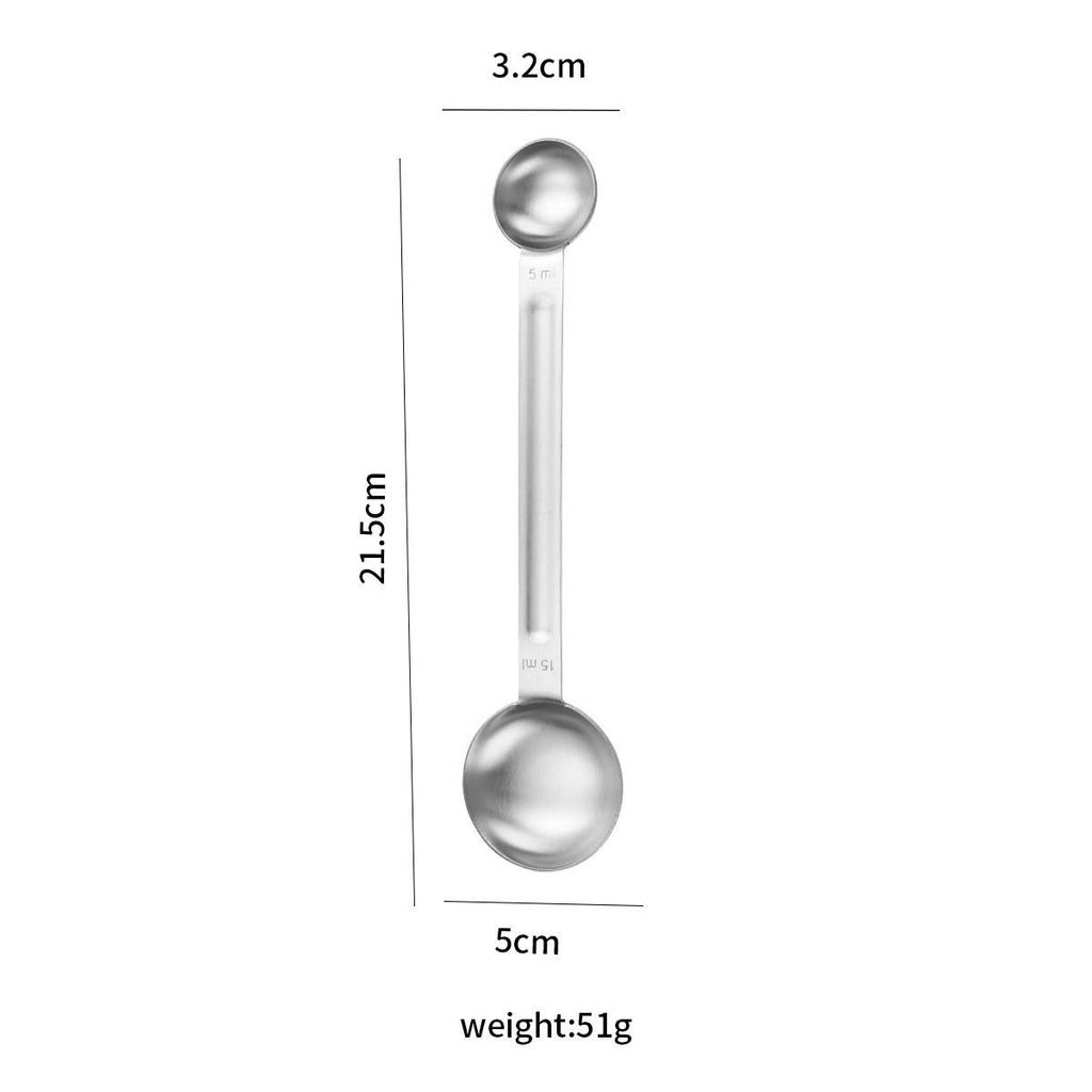 Stainless Steel Measuring Cups and Spoons Set for Baking and Cooking