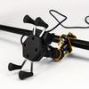 Motorcycle Fine Tube Ball Head Rearview Mirror Fixed Ball Head Mobile Phone Stand Handlebar U-lock Handlebar Modified Parts