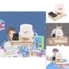 Educational Diy Electric Static Snow Toy Science Experiment Kit For Kids Wood Material