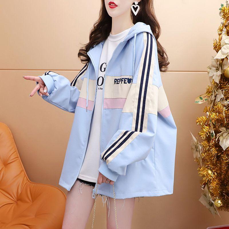 Etam Petite-Friendly Contrast Striped Sports Jacket