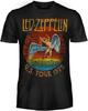LED ZEPPELIN T-Shirt T-Shirt Adult U.S. Tour 1975 Official Cotton ORIGINAL