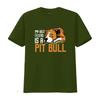 For Pitbull Owner Mom Embrace Doggy Puppy T Shirt Best Apparel Dog Lover Proud Pet Parent Sweat Vintage Homme