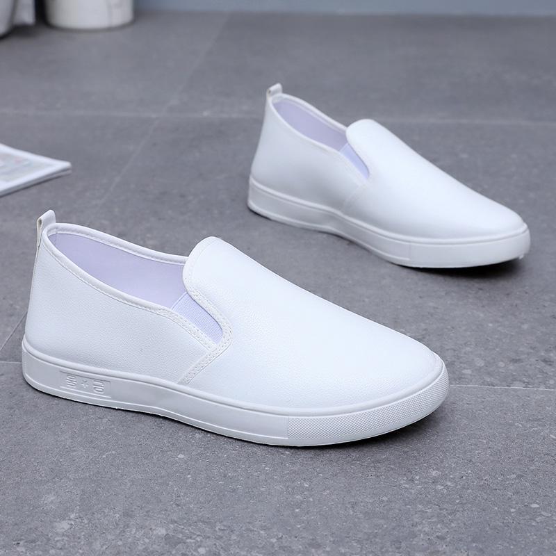 Women's Spring & Autumn Waterproof Flat Slip-On Shoes - Non-slip, Soft Sole Casuals