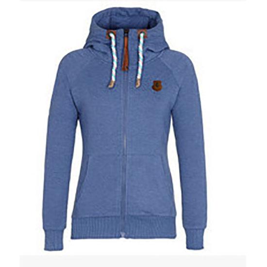 

Women s Clothing Top European American Sports Cardigan Side Zipper Hooded Sweatshirt Jacket XS