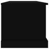 Vidaxl Chest, Black, 70X40X38 Cm, Wood-Based Material