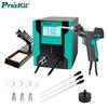 Bomba Elétrica de Dessoldagem Digital LCD Pro'sKit SS-331 110V/220V 331H Dessoldagem BGA Seringa de Sucção a Vácuo Sucker de Solda Pistola Sono Automático