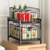 Luxurious Multi-Layer Detachable Kitchen Countertop Storage Rack