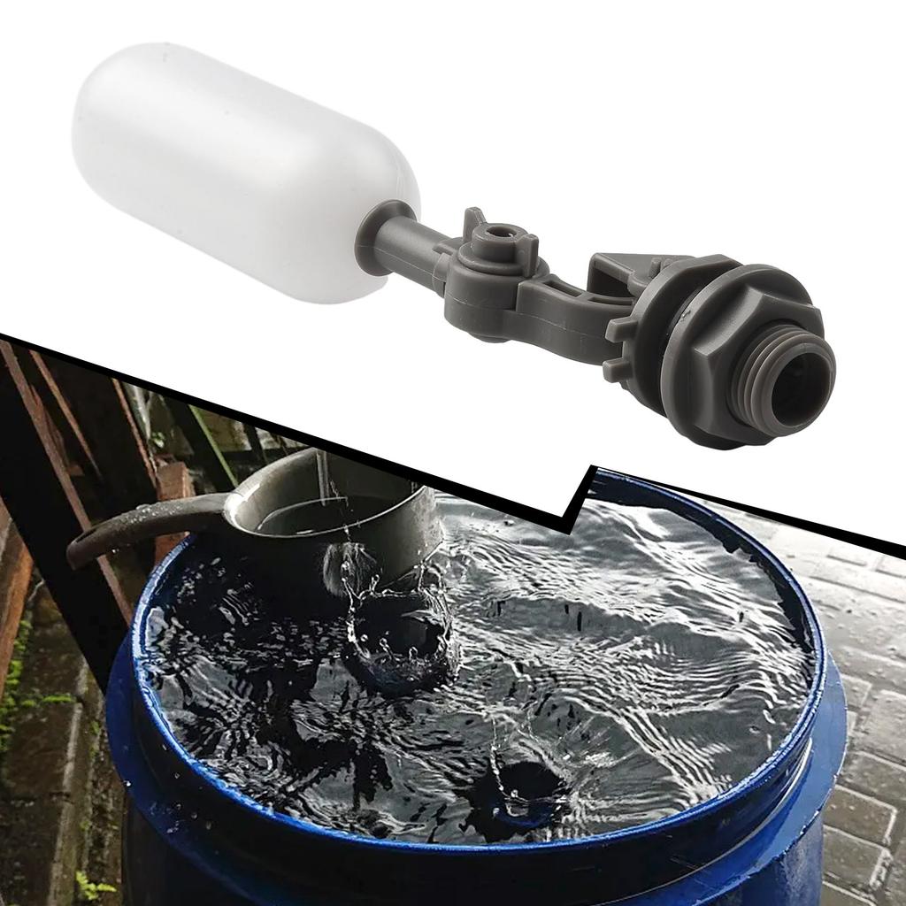 Valve Float Ball Shut Off ABS Plastic Automatic Fill DN15 1/2inch Float Ball Valve Flow Fittings High Efficiency