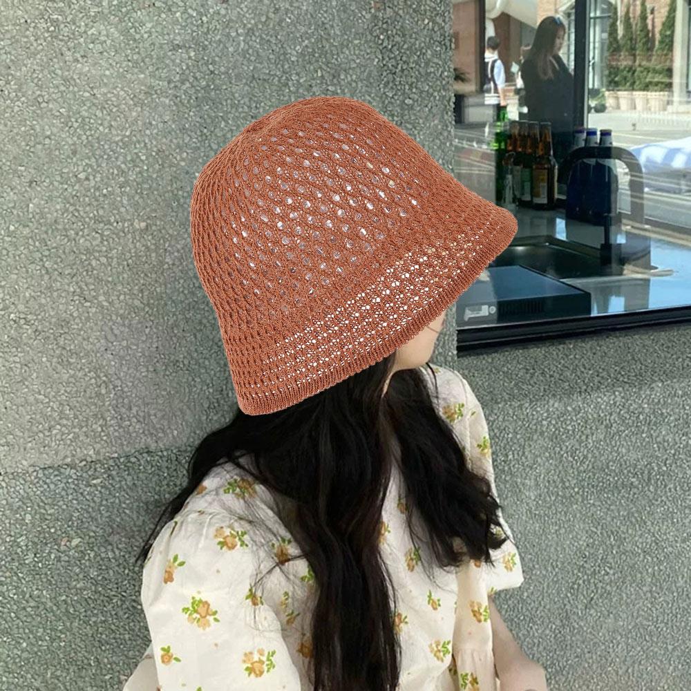 Ladies Wide Brim Soft Sun Hats Bucket Hat Fisherman Hats Beach Cap