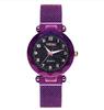 Watch Women'S Luminous Digital Starry Sky Surface Magnet Quartz Casual Women'S Watch
