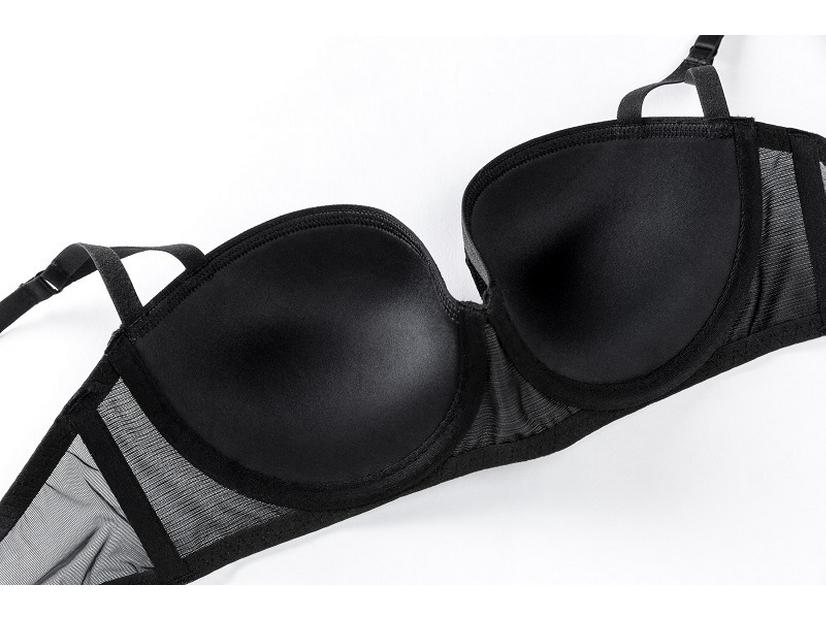 European & American Lace Push-Up Bra Set: Enhance Small Chests, Side Support Uplift, Anti-Sagging Design