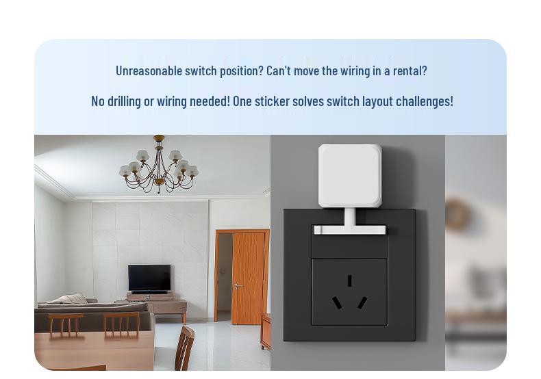Mijia App-Compatible Smart Switch Finger Robot for Remote Light and Elevator Control