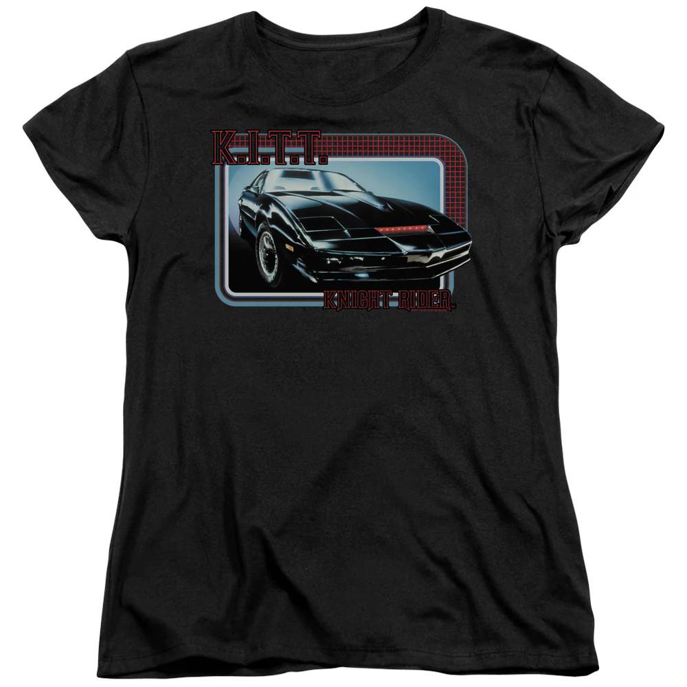 

Knight Rider Kitt Womens T Shirt Black 2XL