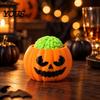 Desktop Plaything Halloween Pumpkin Stress Relief Toy, 3D Printed Sensory Fidget Realistic Gift for Friends Soft Rebound Brain Shape Squeeze