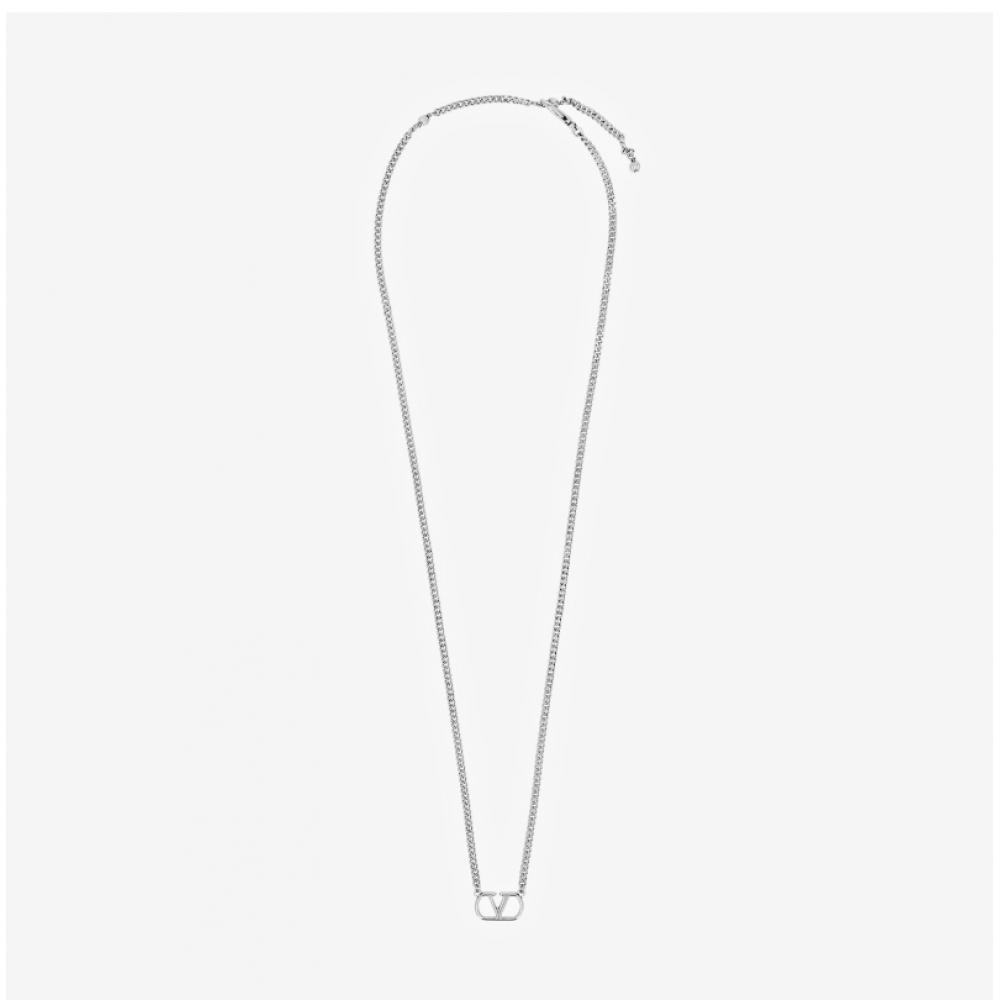 Valentino V Logo Necklace J0ag7 Met 172