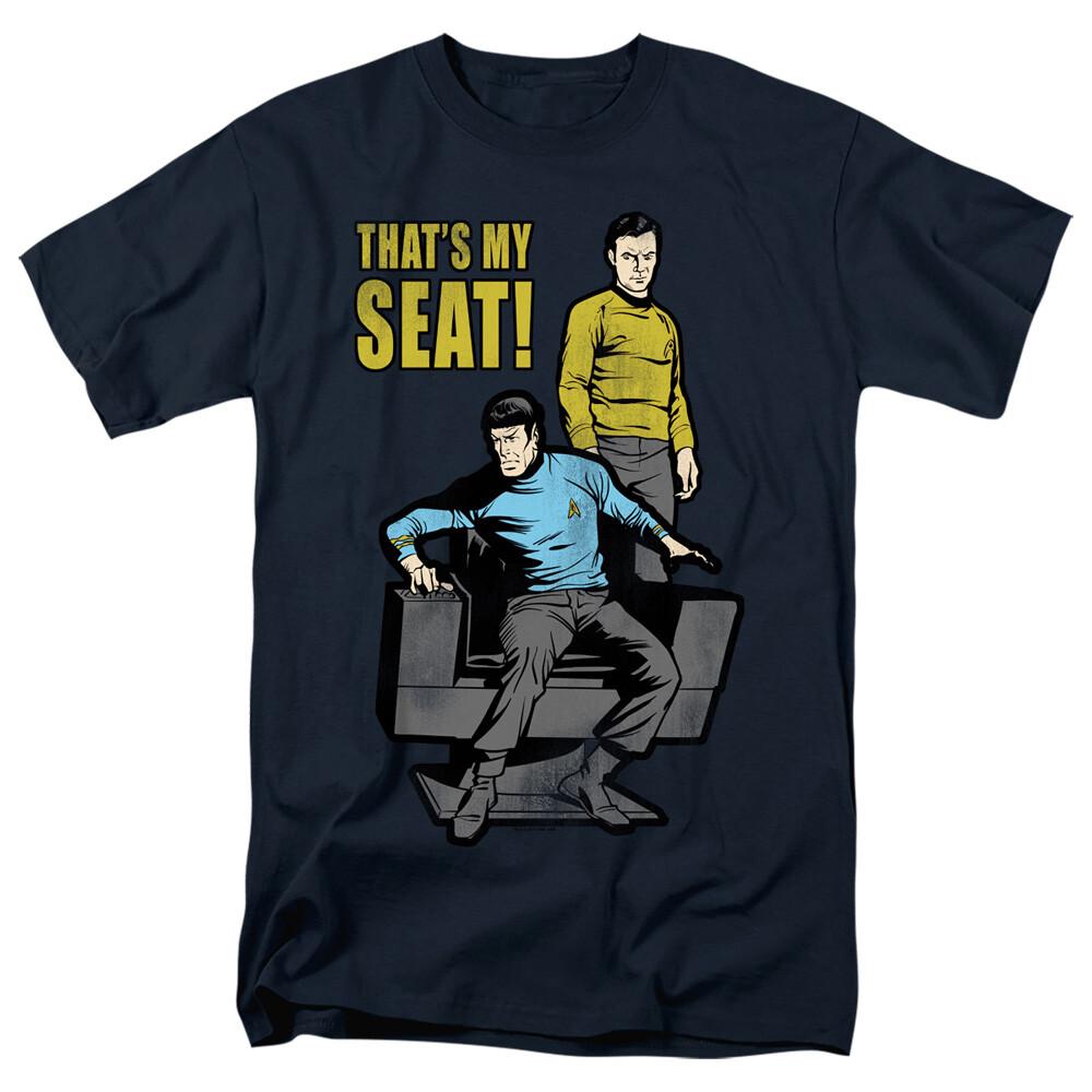 Star Trek Comics My Seat T-Shirt to 5X XXXXL