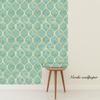 Modern Green Gold Peel and Stick Wallpaper Geometric Nordic Self Adhesive Wallpaper Removable Contact Paper for Living Room