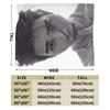 Jeff Satur Warm Soft Blanket Students Plush Throw Blanket Novelty Living Room Flannel Bedspread Sofa Bed Cover