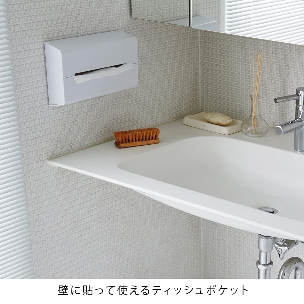 ideaco (Ideaco) Wall-Mountable Slim Tissue Holder, Gray WALL