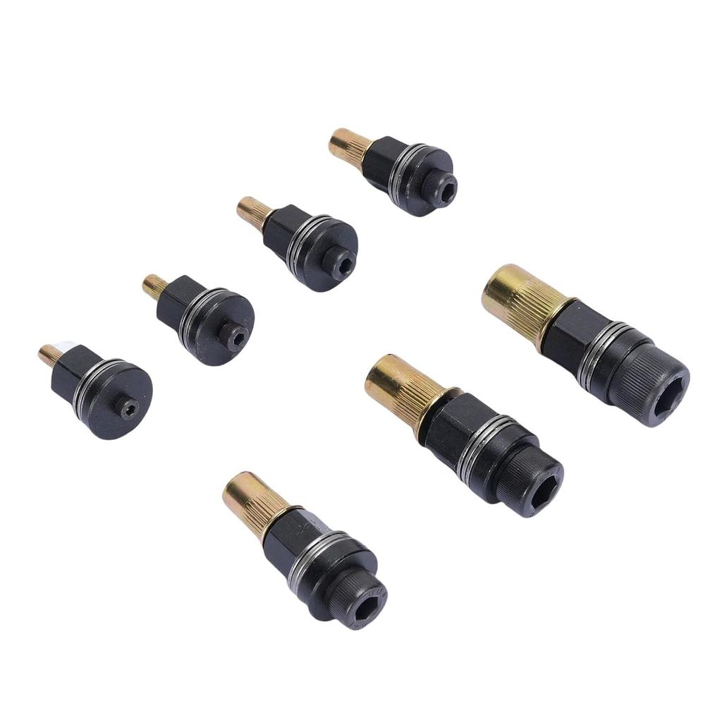 Rivet Nut Tool Set Hand Rivet Nut Tool Kit Nutsert Tool Kit with 7 Standard Sizes M3- for Furniture Automotive Industrial Construction