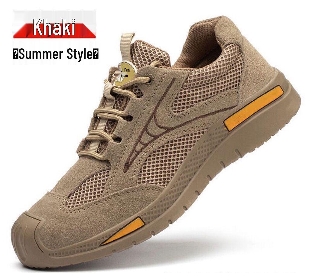 Cross-Border Protective Electrician Safety Shoes: Anti-Smash, Anti-Puncture, Insulated, Breathable, Anti-Odor, Slip-Resistant.