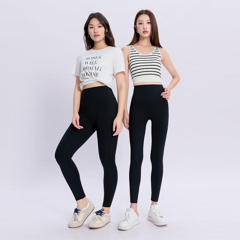 Plus Size High Waist Fleece Leggings