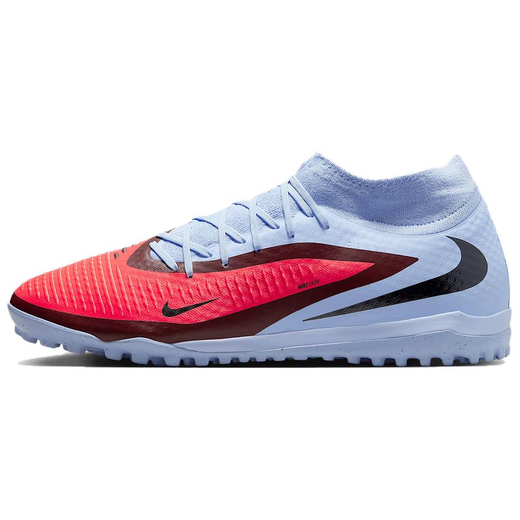 Nike Phantom 6 Soccer Shoes Unisex Blue Red Sneakers HQ2277-400